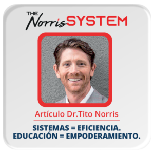 Sistemas = Eficiencia. Educación = Empoderamiento por el Dr. Tito Norris